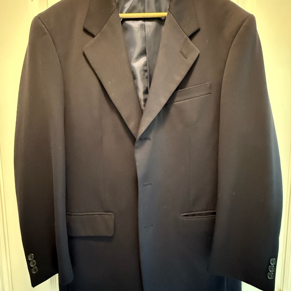Classic Black Men's Jacket